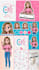 design custom stickers, wrapping paper, and brand logo
