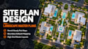 design architectural site plans and landscape master plan drawings