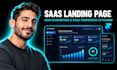 design saas landing page framer website design framer template