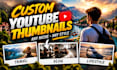 design a high CTR youtube thumbnail that gets clicks