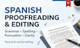 proofread and edit your spanish text