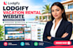 design and set up a professional lodgify vacation rental website