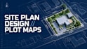 draw architectural 2d site plans and landscape plot master plan sets