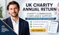 prepare your UK charity annual return and  compliance