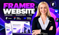 redesign framer website fix framer website webflow to figma to framer developer