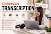 accurately transcribe audio and video into a clean document