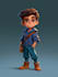 draw 2d game character illustration