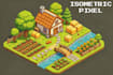create isometric pixel art tileset pixel game art isometric props pixel art map