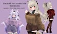 create custom vrchat avatar furry avatar anime vrc character