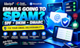 fix email deliverability with spf dkim dmarc