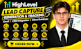 do gohighlevel lead capture, generation lead tracking email crm client database