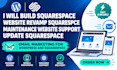 build squarespace website revamp squarespce maintenance website support update