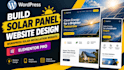 build solar panel website design wordpress solar installation, elementor pro