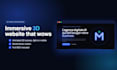 build an immersive 3d website with scroll animations