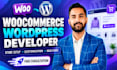 build woocommerce website , wordpress ecommerce store or fix woocommerce store