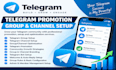 do telegram promotion telegram group telegram setup telegram channel