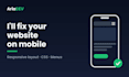fix mobile responsive layout issues on your website