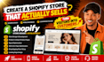 shopify store design shopify website development, shopify dropshipping, SEO