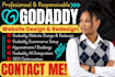 godaddy website design godaddy website redesign godaddy seo website development