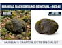 manually remove background from  stones and complex textures