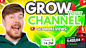 design high CTR youtube thumbnails for more views