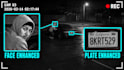 enhance a blurry license plate and face from security camera video