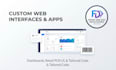 do professional front end web development using HTML CSS and javascript