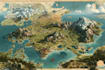illustrate medieval fantasy map