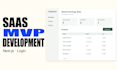 build a saas mvp web app with next js