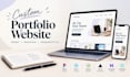 build a modern responsive portfolio website