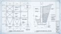 do seismic lateral bracing layouts, concrete retaining wall section drawings