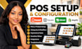 setup toast pos, square pos, clover pos and shopify pos