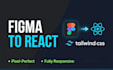 convert your figma design into responsive react components