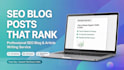 write seo blog posts that rank on google