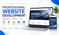build a modern responsive website in HTML CSS javascript