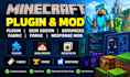 develop minecraft plugin skin addon datapacks and fabrick, neoforge mod, forge