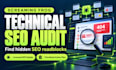 do screaming frog technical SEO audit and action plan