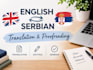 profesionally proofreading and edit serbian texts
