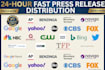 do UK USA press release publish PR distribution submit press release writing