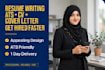 craft interview winning ats resume CV and cover letter for your dream job