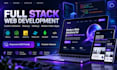 develop a custom responsive website as a full stack developer