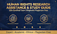 do human rights research assistance and study guide