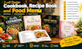 design cookbook recipe journal and menu