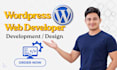 do wordpress website development and custom website for ecommerce busines