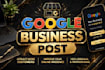 write SEO optimized google business profile posts
