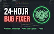 fix your react javascript and frontend UI bugs in 24 hours