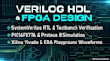 do verilog hdl, fpga design, and proteus simulation