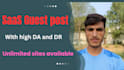 provide saas guest post backlinks