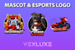 design a professional gaming mascot and esports logo