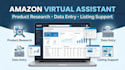 be your amazon va ,amazon fba, product resaerch and data